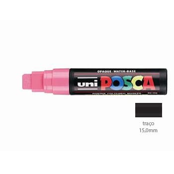 Marcador Uniball Posca PC-17K 15,0mm Rosa 1un