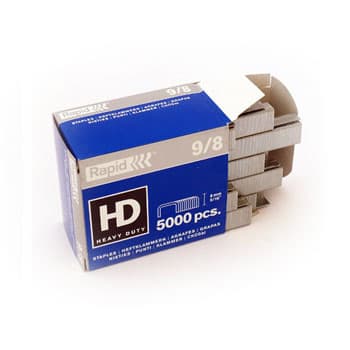 Agrafos 9/8 Rapid (10/50 Folhas) Cx5000un
