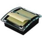 Dispensador Bloco Adesivo Zig-Zag + 1 Bloco 50Fls Amarelo