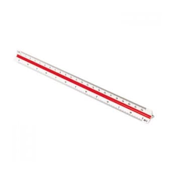 Regua Escala Triangular Maped 30cm (1:20,1:50,1:25,1:33,1:)