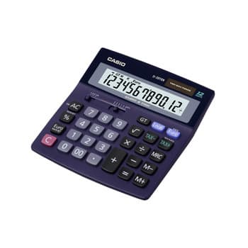 Calculadora de Secretaria Casio DH12TER 12 Digitos