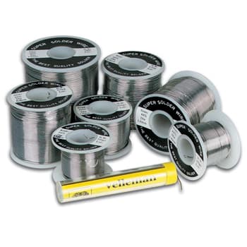 Solda sem chumbo Sn 99.3% - Cu 0.7% 0.6mm 100g