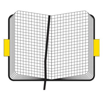 Bloco Notas de Bolso Quadriculado Moleskine Classico