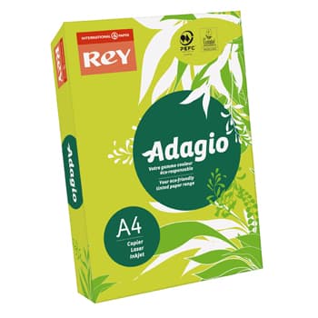 Papel Fotocopia Adagio(cd81) A4 80gr Verde Claro 1x500Fls