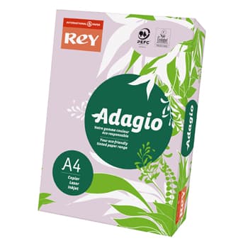 Papel Fotocopia Adagio(cd28) A4 80gr Lilas Intenso 1x500Fls