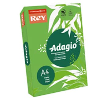 Papel Fotocopia Adagio(cd52)A4 80gr Verde Intenso 1x500Fls
