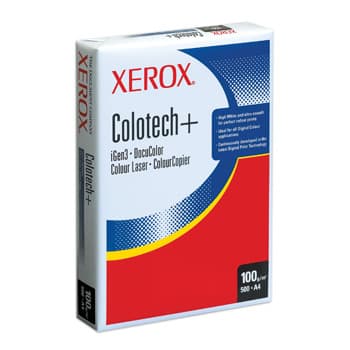 Papel 100gr Fotocopia A4 Xerox Colotech Plus 4x500 Folhas