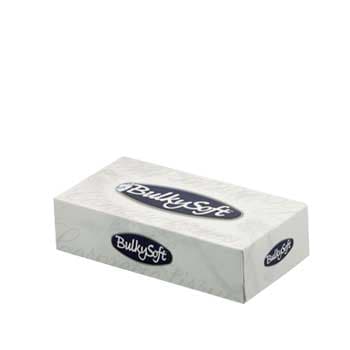 Lencos Papel Facial BulkySoft Folha Dupla 21x21cm 100unx40 (4000un)