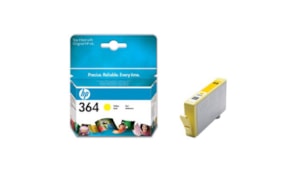 Tinteiro HP 364 Amarelo CB320EE 3ml 300 Pág.