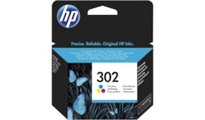 Tinteiro HP 302 Cor F6U65A 4ml 165 Pág.