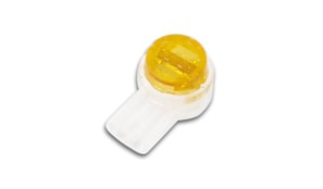Conector de pressao UP2A,Cor laranja 2 fios,0.4-0.8mm 50un