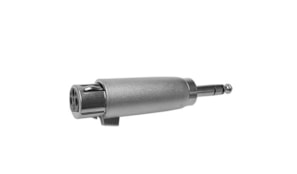 Adaptador XLR 3P F para Jack Stereo 6,35mm M