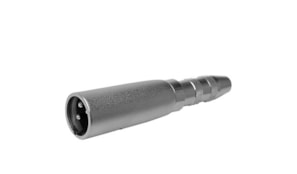 Adaptador XLR 3P M para Jack Stereo 6,35mm F
