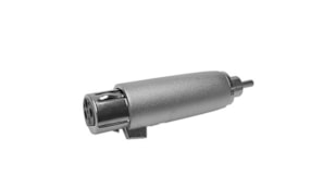 Adaptador XLR 3P fêmea/ RCA macho