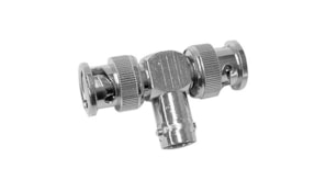 Adaptador BNC em T femea / 2x BNC macho