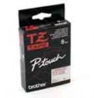 Fita Laminada 9mmx8mts Branco/Preto