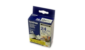 Fita Laminada 24mmx8mts Azul/Preto
