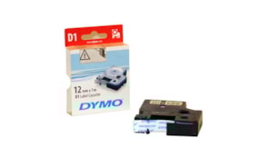 Fita Gravacao Dymo 12mmX7m Preto/Branco (45013)