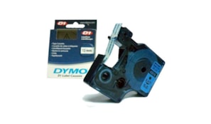 Fita Gravacao Dymo 12mmX7m Azul/Preto  (45016)