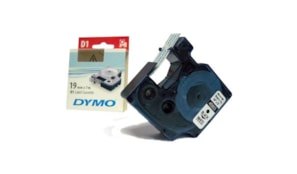 Fita Gravacao Dymo 19mmX7m Preto/Branco  (45803)