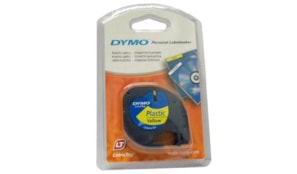 Fita Gravacao Dymo 12mmx4m Preto/Amarelo (91202)