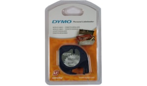 Fita Gravacao Dymo 12mmx4m Metal/Prata (91208)