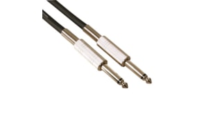 Cabo profissional coluna 2x1,5mm, 2x6,35mm Jack azul 10mts