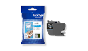 Tinteiro Brother LC421C Azul 200 Pág.