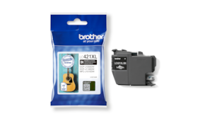 Tinteiro Brother LC421XLBK Preto 500 Pág.