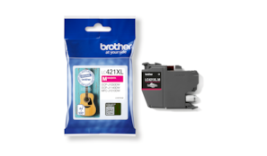Tinteiro Brother LC421XLM Magenta 500 Pág.
