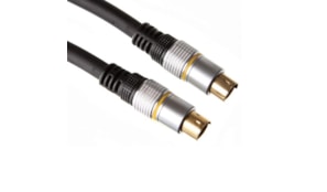 Cabo S-VHS profissional macho/macho 5mt