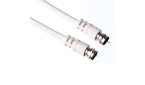 Cabo coaxial com fichas tipo F macho/macho basic 10m