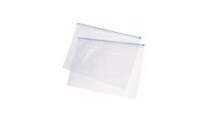 Bolsa Plastico A3 flexível com fecho de correr Eagle