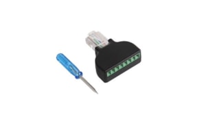 Adaptador Terminal para Aparafusar RJ45 8P8C
