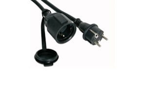 Extensao Electrica 5mt Preto