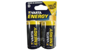 Pilhas Alcalinas Varta Energy LR20 (D) 1.5V 15000mAh 2un (4020)