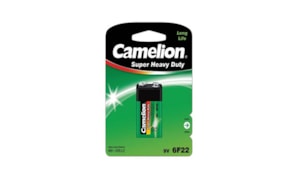 Pilha E-Block zinco-carbono 6F22 9V-400mAh 1un
