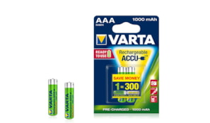 Pilhas Recarregáveis Varta HR03 AAA 1000mAh 1.2V 2Un