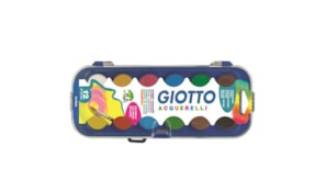 Aguarelas Giotto Cores Sortidas 30mm Cx 12
