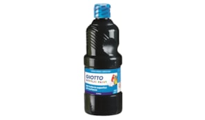 Guache Liquido Giotto Acrilico 500ml Preto