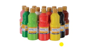 Guache Liquido Giotto Escolar 500ml Amarelo