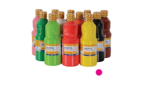 Guache Liquido Giotto Escolar 500ml Magenta