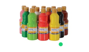 Guache Liquido Giotto Escolar 500ml Verde Esmeralda