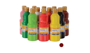 Guache Liquido Giotto Escolar 500ml Castanho