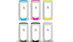 130ml Dye Ciano for HP Designjet T1100,T1200,T1300,T2300#72