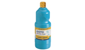 Guache Liquido Giotto Escolar 1 Litro Azul Cyan