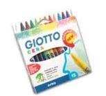 Lapis de Cera Giotto 12 Cores