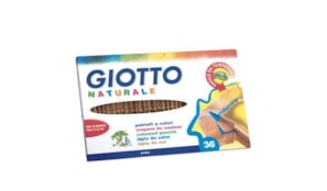 Lapis Cor 18cm Giotto Natural Cx Cartao 36un