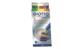 Lápis Cor Aguarelável Giotto Stilnovo Cx Cartão 12un