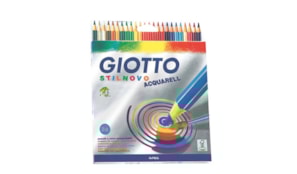 Lápis Cor Aguarelável Giotto Stilnovo Cx Cartão 24un